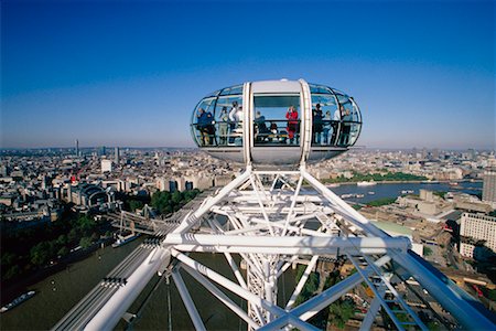 simsearch:700-00328332,k - London Eye Londres Photographie de stock - Rights-Managed, Code: 700-00195792