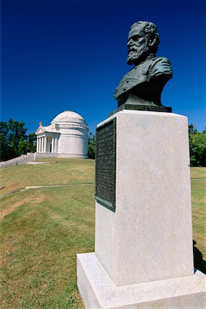 Illinois Monument Vicksburg National Military Park Vicksburg, Mississippi, Etats-Unis Photographie de stock - Rights-Managed, Code: 700-00196025