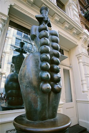 soho, new york - Statue Soho, New York, New York, USA Foto de stock - Con derechos protegidos, Código: 700-00196042