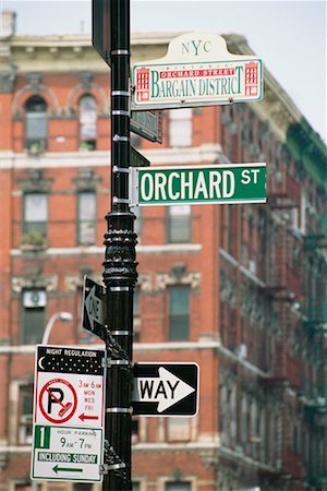 Street Signs New York, New York, USA Stock Photo - Rights-Managed, Code: 700-00196043