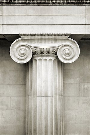 Ionic Column London, England Fotografie stock - Rights-Managed, Codice: 700-00196692
