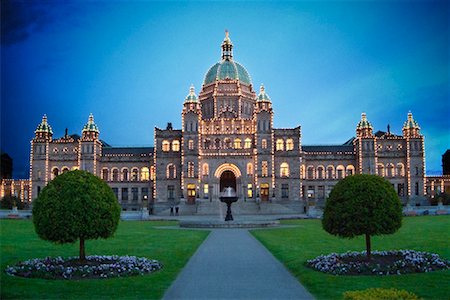 Parliament Buildings Victoria, British Columbia Canada Stock Photo - Rights-Managed, Code: 700-00196803