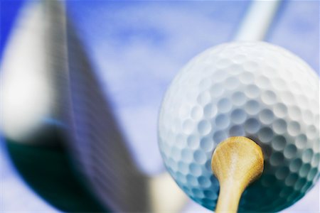 simsearch:700-00058236,k - Golf Club, Ball, and Tee Stock Photo - Rights-Managed, Code: 700-00197271