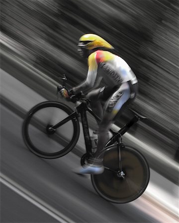 Bicycle Racer Stock Photo - Rights-Managed, Code: 700-00197404