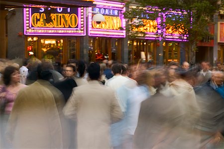 Crowd in Front of Casino London, England Stock Photo - Rights-Managed, Code: 700-00197862