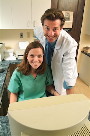 Dentist and Dental Assistant Stock Photo - Rights-Managed, Code: 700-00197909