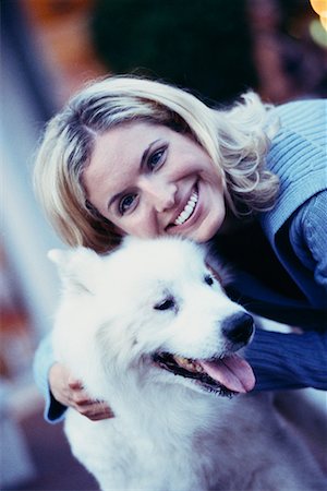 simsearch:700-00095769,k - Woman and Dog Stock Photo - Rights-Managed, Code: 700-00198143