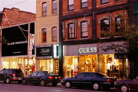 street car toronto - Clothing Stores Toronto, Ontario Canada Stock Photo - Rights-Managed, Code: 700-00198187