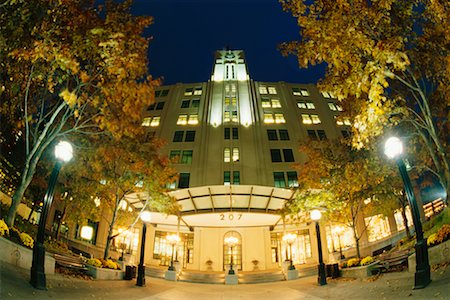 exterior lighting in mall - Queen's Quay Toronto, Ontario, Canada Stock Photo - Rights-Managed, Code: 700-00198197