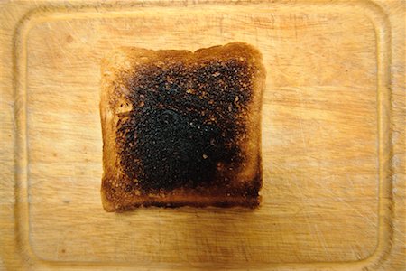 Burnt Toast Stock Photo - Rights-Managed, Code: 700-00198437