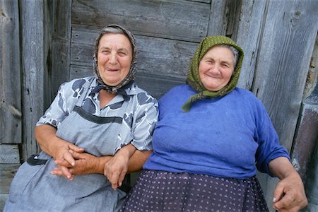 Portrait of Two Women Stock Photo - Rights-Managed, Code: 700-00198553