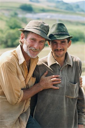 romanian ethnicity - Portrait of Two Men Stock Photo - Rights-Managed, Code: 700-00198561