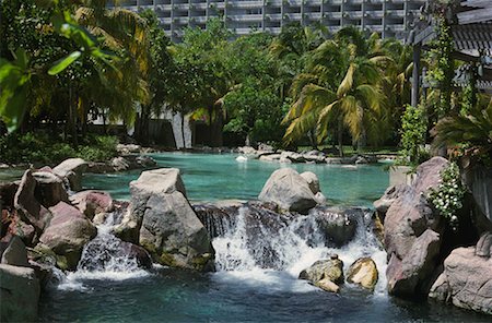 simsearch:700-03466720,k - Rocky Pool at Resort Mexico Stock Photo - Rights-Managed, Code: 700-00198698