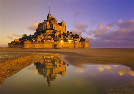 Mont Saint Michel Normandy, France Stock Photo - Rights-Managed, Code: 700-00198711