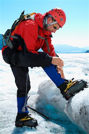 Ice Climber Mendenhall Glacier Alaska, USA Stock Photo - Rights-Managed, Code: 700-00198820