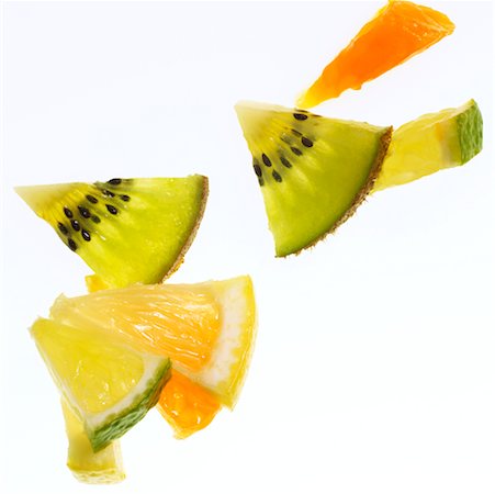 Assorted Citrus Fruit Wedges Stock Photo - Rights-Managed, Code: 700-00199297