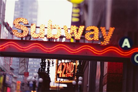 simsearch:700-00151818,k - Subway Entrance Times Square, New York New York, USA Stock Photo - Rights-Managed, Code: 700-00199321
