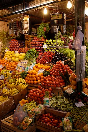 san telmo market - Fruit and Vegetable Stand Stock Photo - Rights-Managed, Code: 700-00199363
