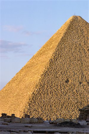 simsearch:700-01296366,k - The Great Pyramid of Cheop's Giza, Egypt Fotografie stock - Rights-Managed, Codice: 700-00199658