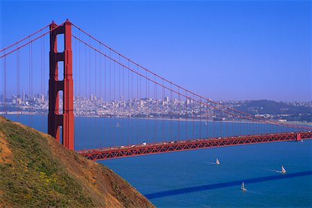 simsearch:700-01083079,k - Golden Gate Bridge San Francisco, California Stock Photo - Rights-Managed, Code: 700-00199833