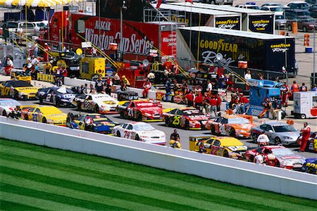 NASCAR Race Cars Brooklyn, Michigan, USA Photographie de stock - Rights-Managed, Code: 700-00199849