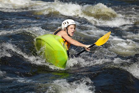 Kayaker Stock Photo - Rights-Managed, Code: 700-00190401