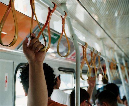 passenger inside bus - Interior of a City Bus Stock Photo - Rights-Managed, Code: 700-00190463