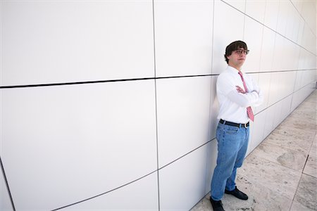 peter griffith - Businessman against Wall Stock Photo - Rights-Managed, Code: 700-00190751