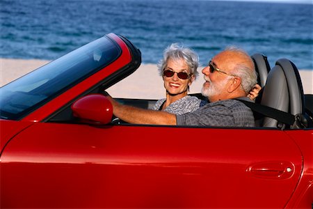 Couple in Convertible Stock Photo - Rights-Managed, Code: 700-00190815