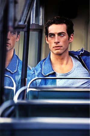 railroad worker - Man on Public Transit Stock Photo - Rights-Managed, Code: 700-00190967