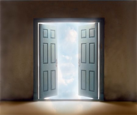 Open Doors to Heaven Stock Photo - Rights-Managed, Code: 700-00193373