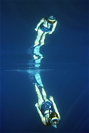 Woman Snorkeling Stock Photo - Rights-Managed, Code: 700-00268160