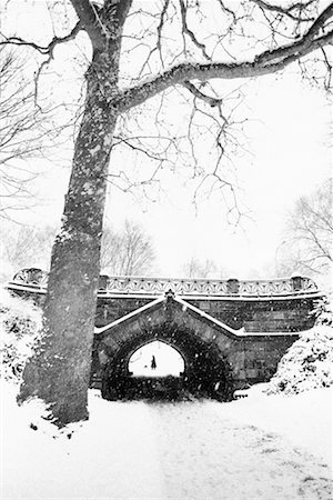 Central Park in Winter New York, New York, USA Stock Photo - Rights-Managed, Code: 700-00268242