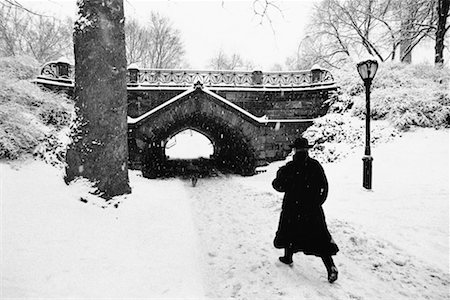 Person in Central Park New York, New York, USA Stock Photo - Rights-Managed, Code: 700-00268243