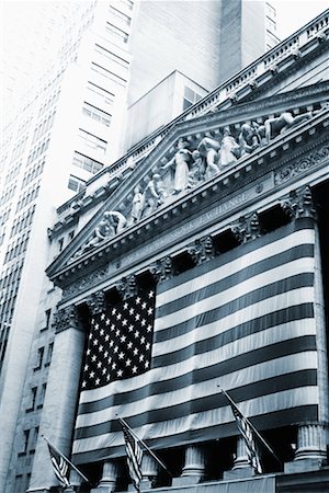 New York Stock Exchange New York City, New York, USA Foto de stock - Con derechos protegidos, Código: 700-00268613