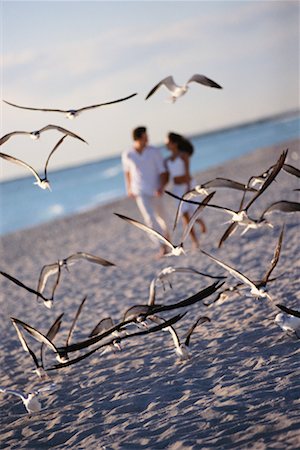 simsearch:700-00197704,k - Couple on Beach Stock Photo - Rights-Managed, Code: 700-00269615