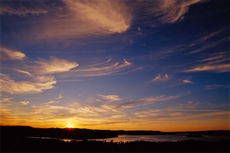 simsearch:700-00160364,k - Coucher de soleil sur la rivière Saint John River Valley du Nouveau-Brunswick Canada Photographie de stock - Rights-Managed, Code: 700-00262866