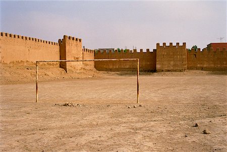 Terrain de soccer Taroudant, Maroc Photographie de stock - Rights-Managed, Code: 700-00263054