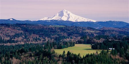 Mount Hood Oregon, USA Fotografie stock - Rights-Managed, Codice: 700-00274863