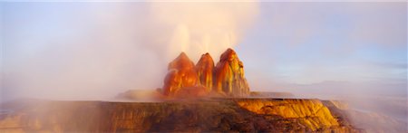 Fly Geyser, Black Rock Desert Nevada, USA Foto de stock - Con derechos protegidos, Código: 700-00274870