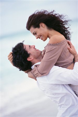 simsearch:700-00197704,k - Couple on Beach Stock Photo - Rights-Managed, Code: 700-00274936