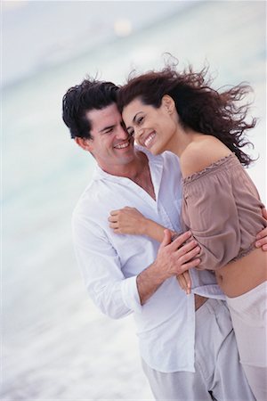 simsearch:700-00197704,k - Couple on Beach Stock Photo - Rights-Managed, Code: 700-00274940