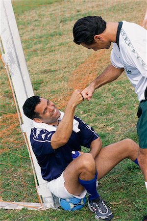 simsearch:700-00328588,k - Soccer Players Shaking Hands Stock Photo - Rights-Managed, Code: 700-00274969