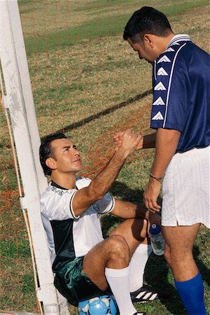 simsearch:700-00328588,k - Soccer Players Shaking Hands Stock Photo - Rights-Managed, Code: 700-00274970