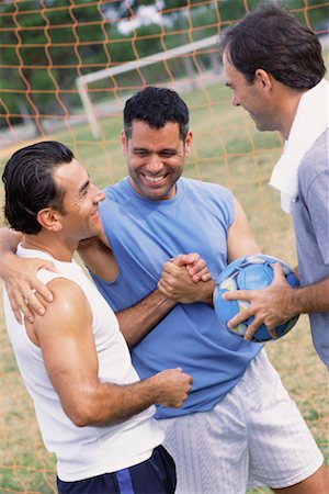 simsearch:700-00523720,k - Soccer Players Shaking Hands Stock Photo - Rights-Managed, Code: 700-00274981