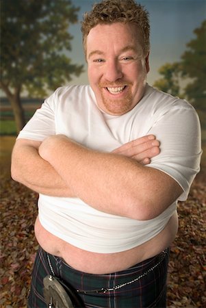 fat man with goatee - Portrait of a Man Stock Photo - Rights-Managed, Code: 700-00270208