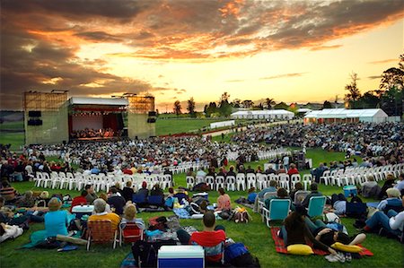 stage crowded - Outdoor Opera Performance Wyndham Estate Hunter Valley, New South Wales Australia Stock Photo - Rights-Managed, Code: 700-00270359