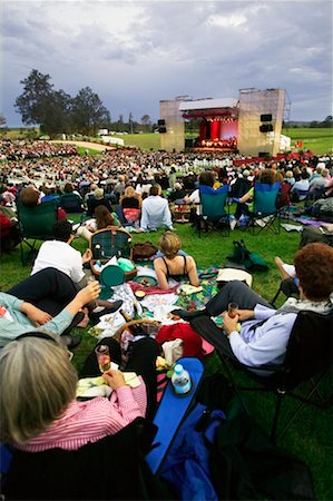 stage crowded - Outdoor Opera Performance Wyndham Estate Hunter Valley, New South Wales Australia Stock Photo - Rights-Managed, Code: 700-00270360