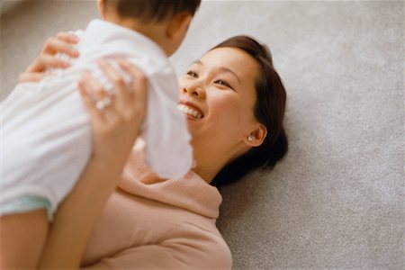 simsearch:600-01260132,k - Mother and Child Stock Photo - Rights-Managed, Code: 700-00270658