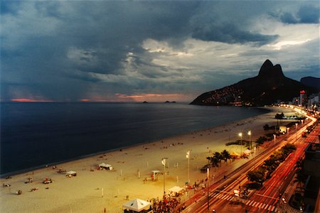 rio de janeiro city ipanema - Ipanema Beach, Rio de Janeiro Brazil Stock Photo - Rights-Managed, Code: 700-00284803